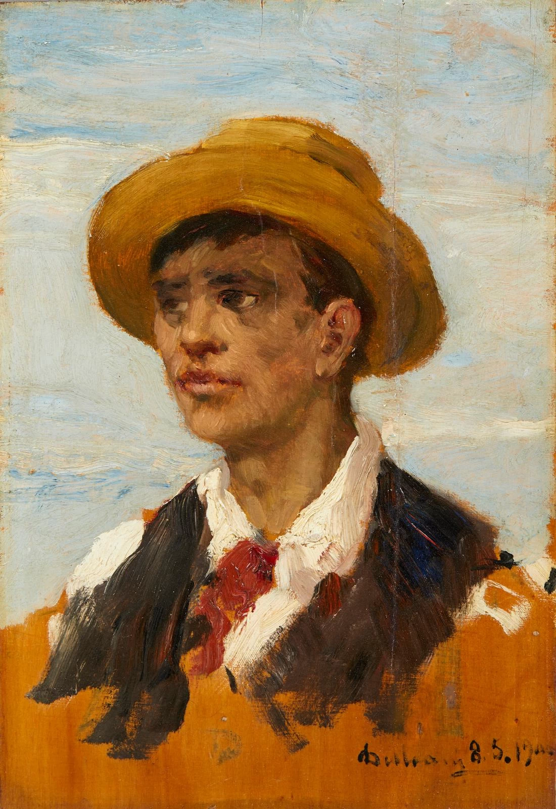 Ragazzo con un cappello